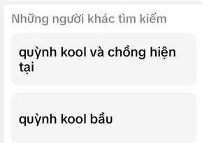 Loạt từ khoá liên quan đến Quỳnh Kool được tìm kiếm phổ biến