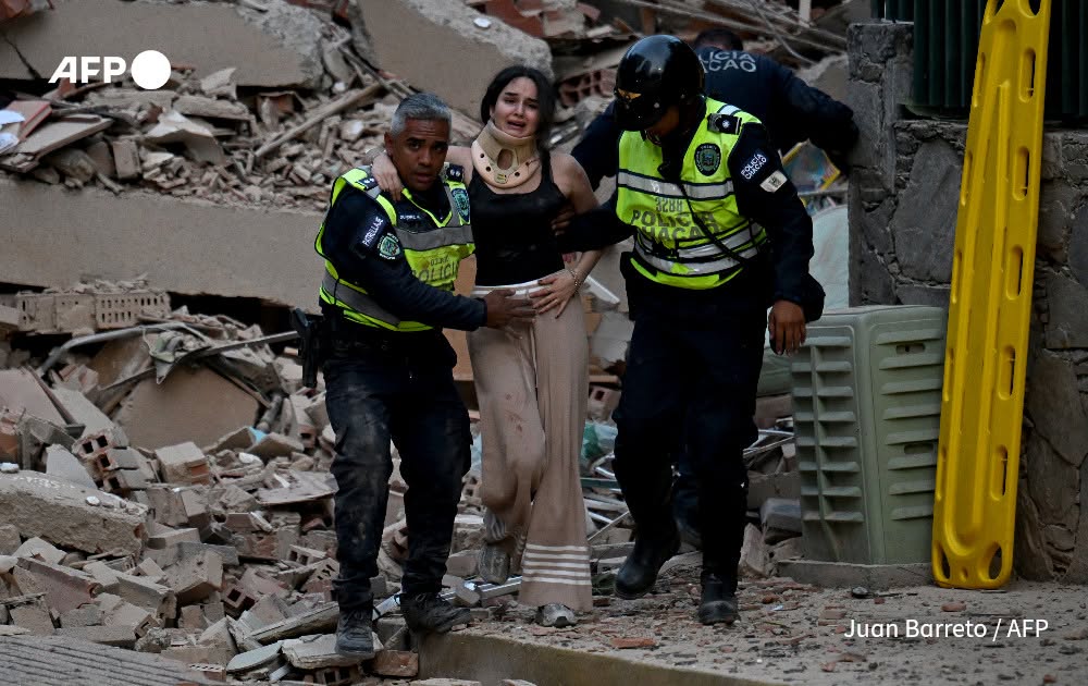 Nhiều người bị thương nghiêm trọng (Ảnh: AFP)