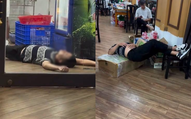 Nam thanh niên không chịu thanh toán hóa đơn ăn uống 16 triệu đồng mà còn nằm dài ra quán