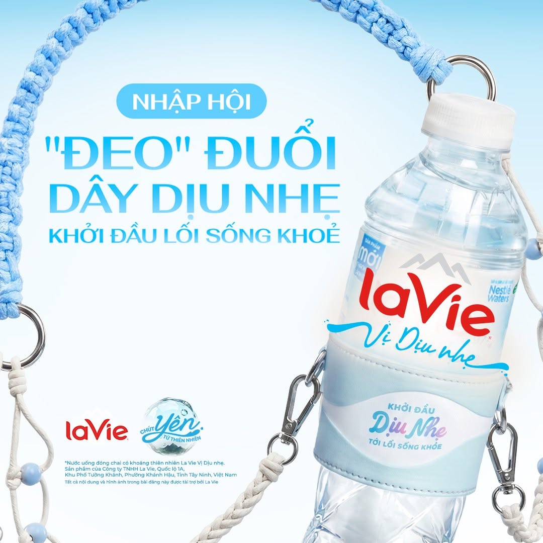“La Vie Vị Dịu Nhẹ là khởi đầu dịu nhẹ tới lối sống khỏe” mang đến một góc nhìn đầy cảm hứng: Sống khỏe không khó, và cũng không cần phải bắt đầu bằng những thay đổi quá lớn lao