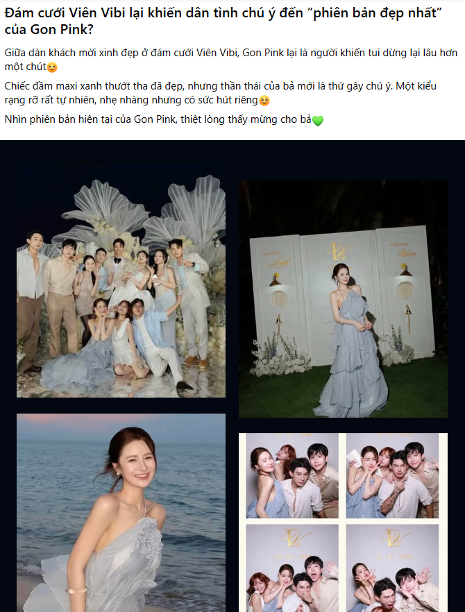 Diện váy xanh thướt tha, Gon Pink ghi điểm cả về visual lẫn style, được netizen nhận xét là 