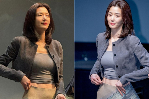 Hình ảnh của Jeon Ji Hyun trong buổi cinetour khiến netizen thốt lên cô không phải con người