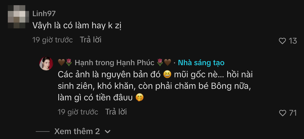 Câu trả lời từ chính chủ khiến dân tình không khỏi bàn tán