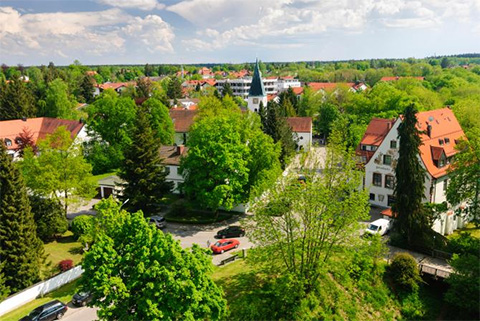Grünwald là khu phố đẹp nhất của Munich.