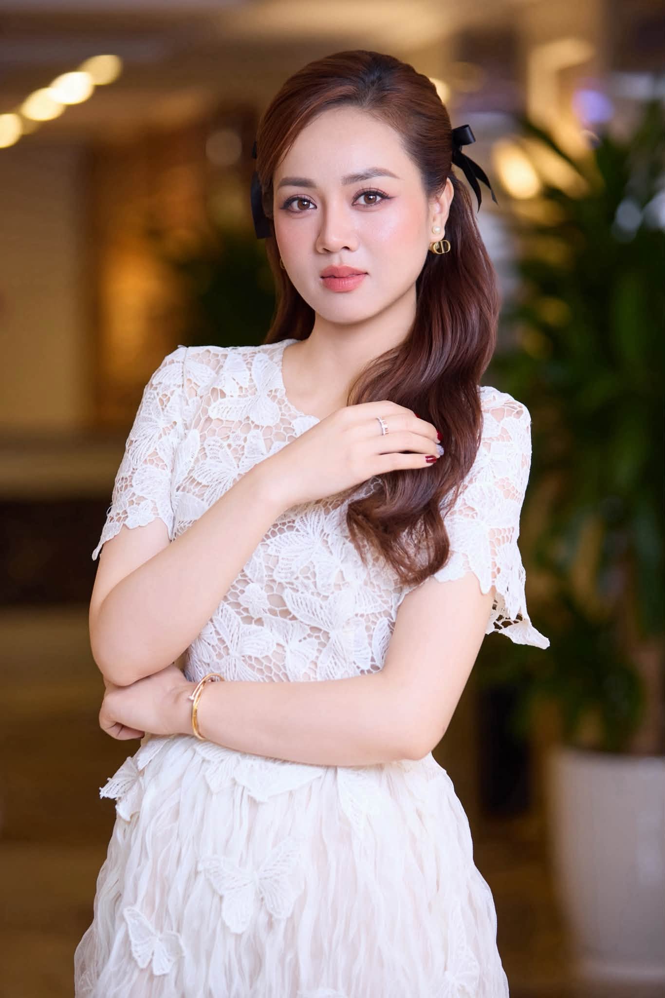 Ngọc Hà - bà xã của Công Lý đã làm tiếp thị liên kết được 3 tháng. Ảnh: FBNV