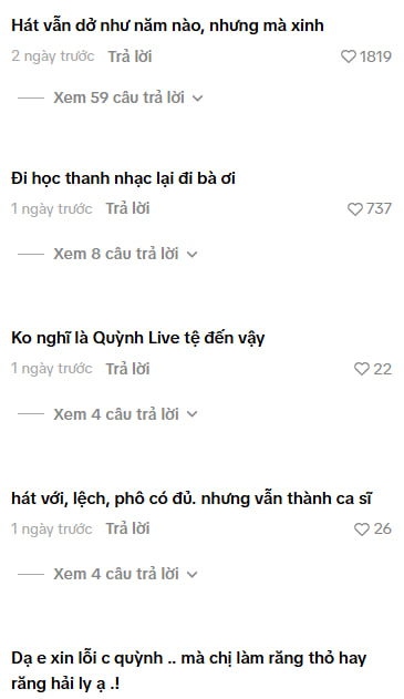 Nhiều ý kiến trái chiều bên dưới đoạn clip của Khổng Tú Quỳnh