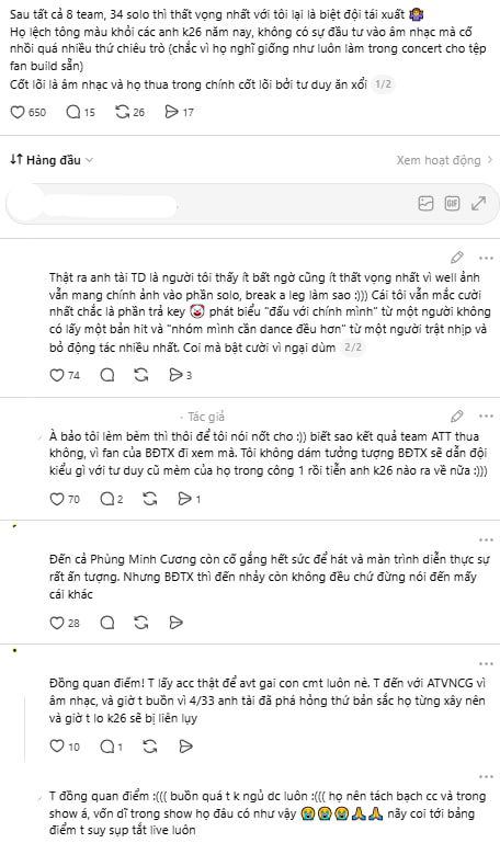 Nhóm Anh Trai Chông Gai mùa 1 trở lại gây thất vọng, MXH bùng nổ tranh cãi