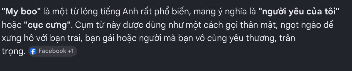 Đây là cách gọi tiếng Anh khá phổ biến, thường được hiểu là 
