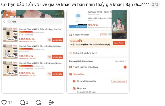 Dân mạng “bắt bài” Hannah Olala: Độn giá trên trời, livestream deal hời mà vẫn đắt hơn mua ngày thường