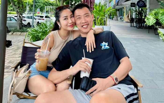 Nữ diễn viên tiết lộ ông xã Trí Rùa đã trở về Việt Nam, 3 mẹ con vẫn đang ở Úc. Ảnh: FBNV