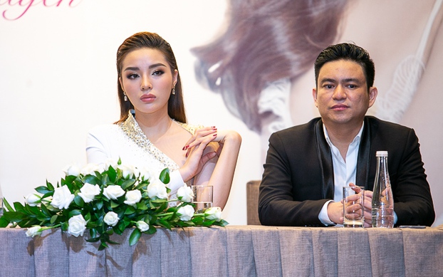   Kỳ Duyên từng vướng tin đồn hẹn hò bác sĩ Chiêm Quốc Thái vào năm 2018 nhưng đã lên tiếng phủ nhận. Ảnh: Tổng hợp  