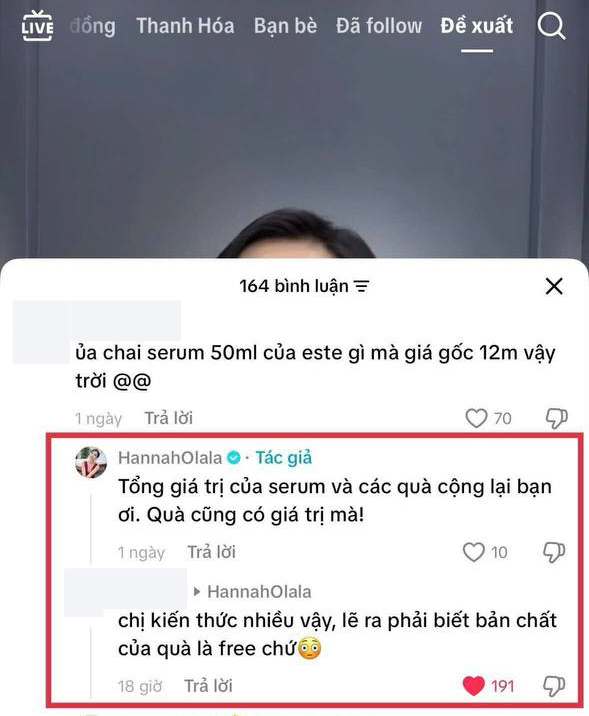 1 câu nói của Võ Hà Linh trong đêm 7/7 viral khắp Threads