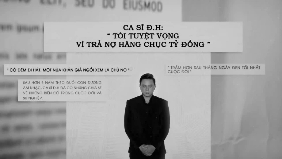 Hình ảnh của Đông Hùng trong MV