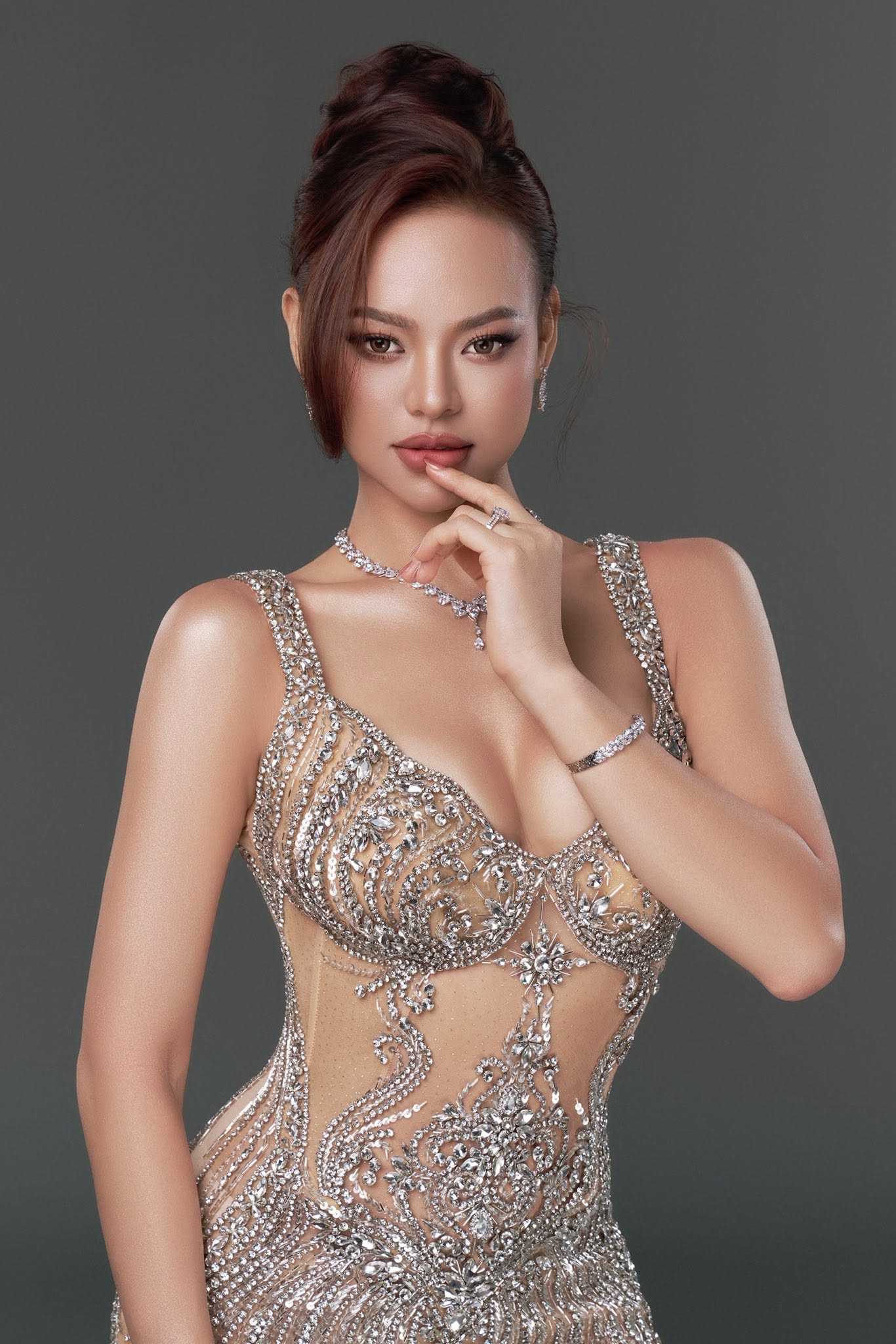 Hành trình của Mai Ngô tại cuộc thi đang nhận được sự theo dõi từ đông đảo người hâm mộ sắc đẹp Việt Nam. Ảnh: FBNV