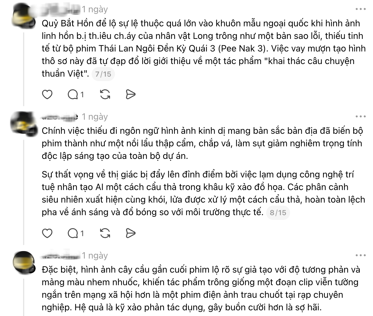 Phim Việt mới chiếu đã nhận cơn mưa lời chê: Kỹ xảo 3 xu lạm dụng AI, nam chính 