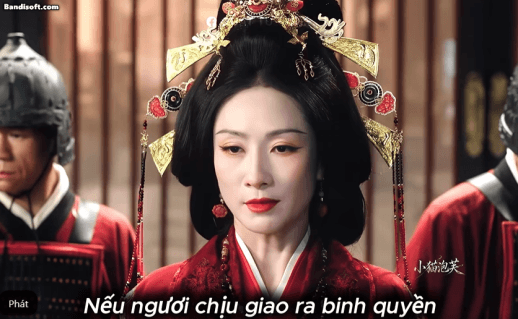 Màn đối diễn của Hầu Minh Hạo với nữ diễn viên gạo cội Đào Hân Nhiên trong cảnh Tiêu Vô Y dẫn quân Bắc phủ vào kinh thành (vietsub: fanpage Quất Tử 橘子)