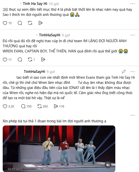 Tiết mục “wow” nhất Live Stage 1 của Tinh Hà Say Hi: Lại là Wren Evans!