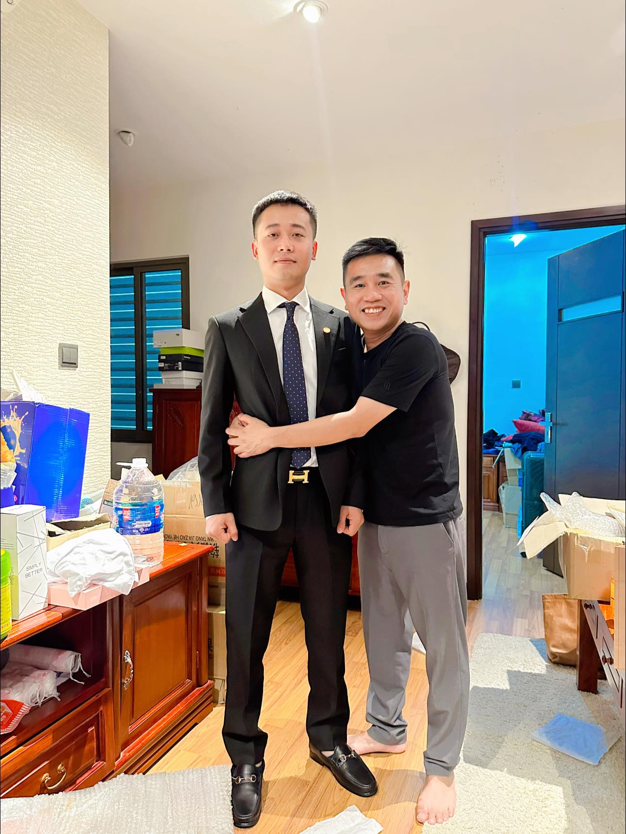 Tiến Nguyễn có mối quan hệ thân thiết với Quang Linh