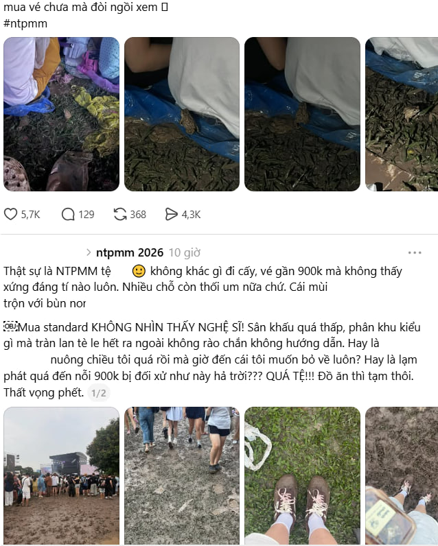Ngập tràn lời phàn nàn trên mạng xã hội