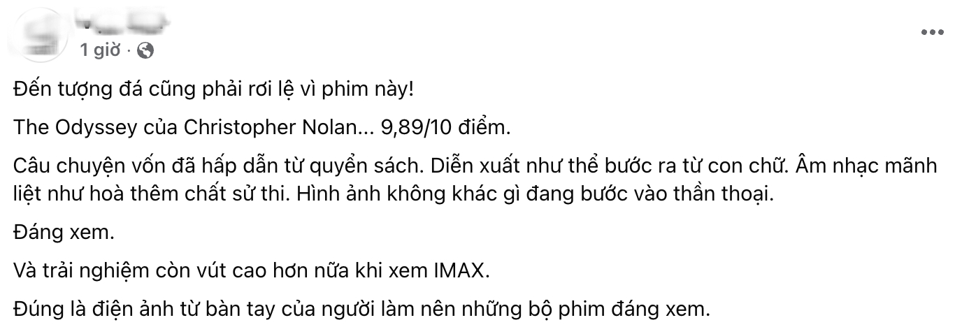 MXH phát cuồng vì The Odyssey: Khúc bi tráng bùng nổ mọi giác quan, nổi da gà từ bối cảnh đến kỹ xảo