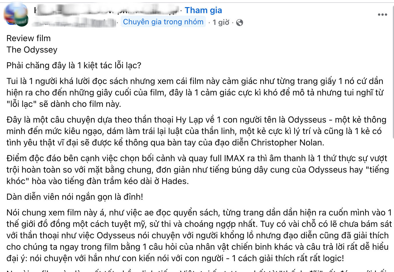 MXH phát cuồng vì The Odyssey: Khúc bi tráng bùng nổ mọi giác quan, nổi da gà từ bối cảnh đến kỹ xảo