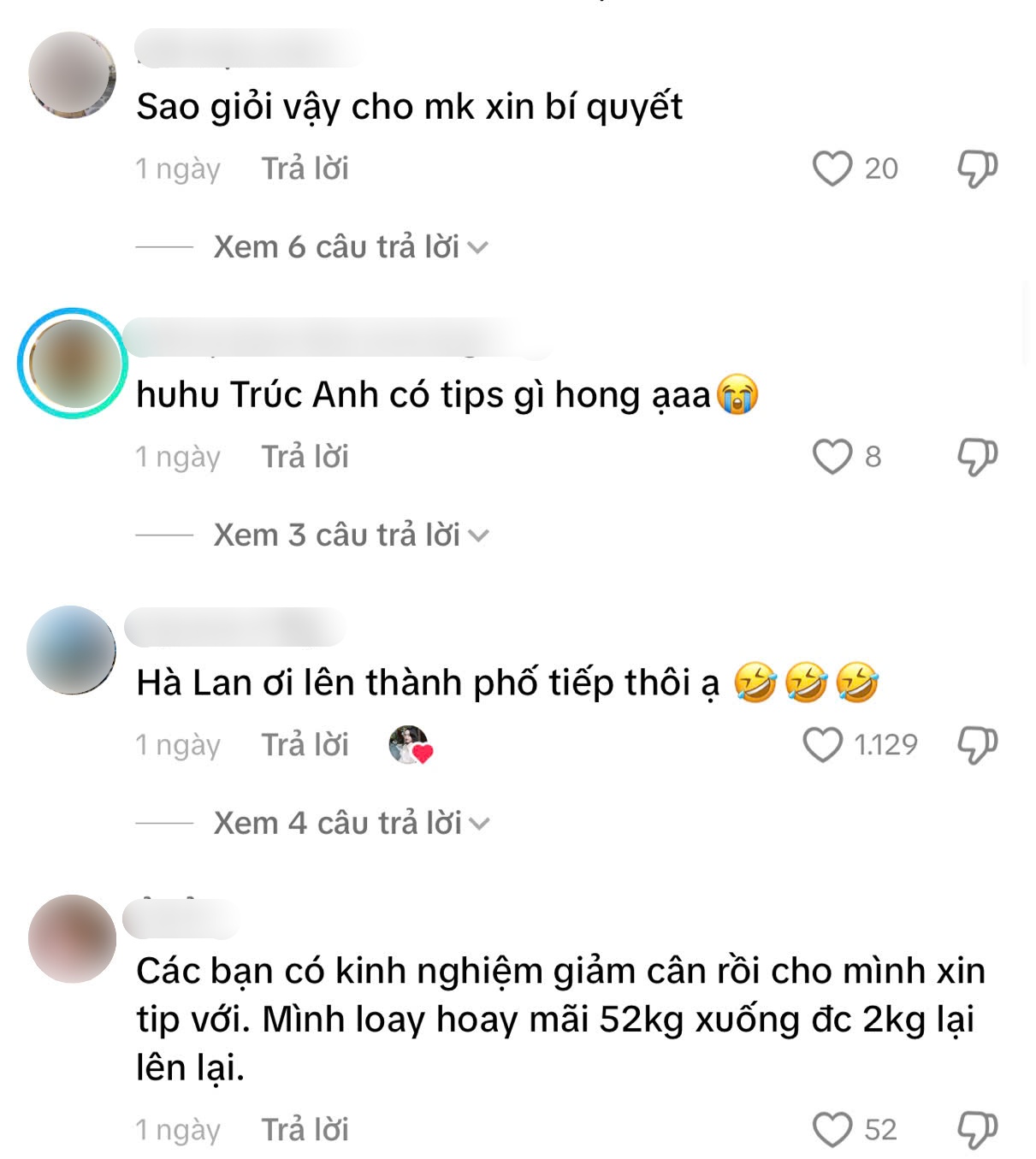 Netizen không khỏi ngỡ ngàng trước màn giảm cân lột xác ngoạn mục này. (Nguồn: TikTok)
