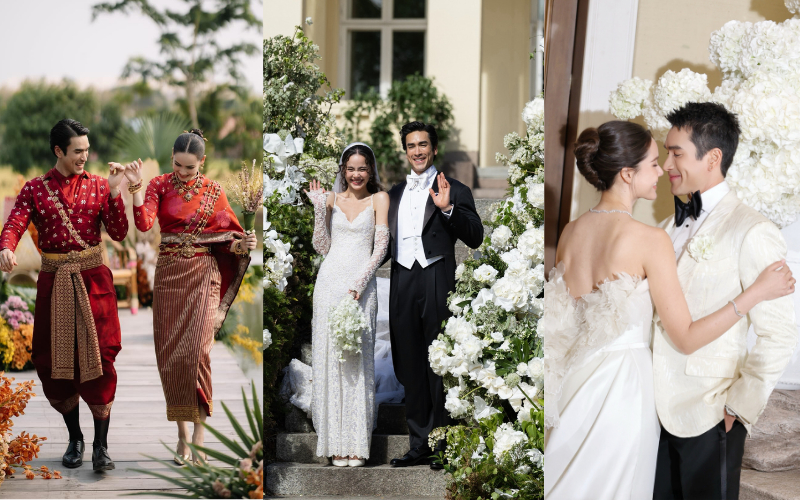 Nhan sắc kinh diễm của cô dâu Thái Lan lấy chồng 3 lần trong vòng 3 tháng được cả nước chúc mừng