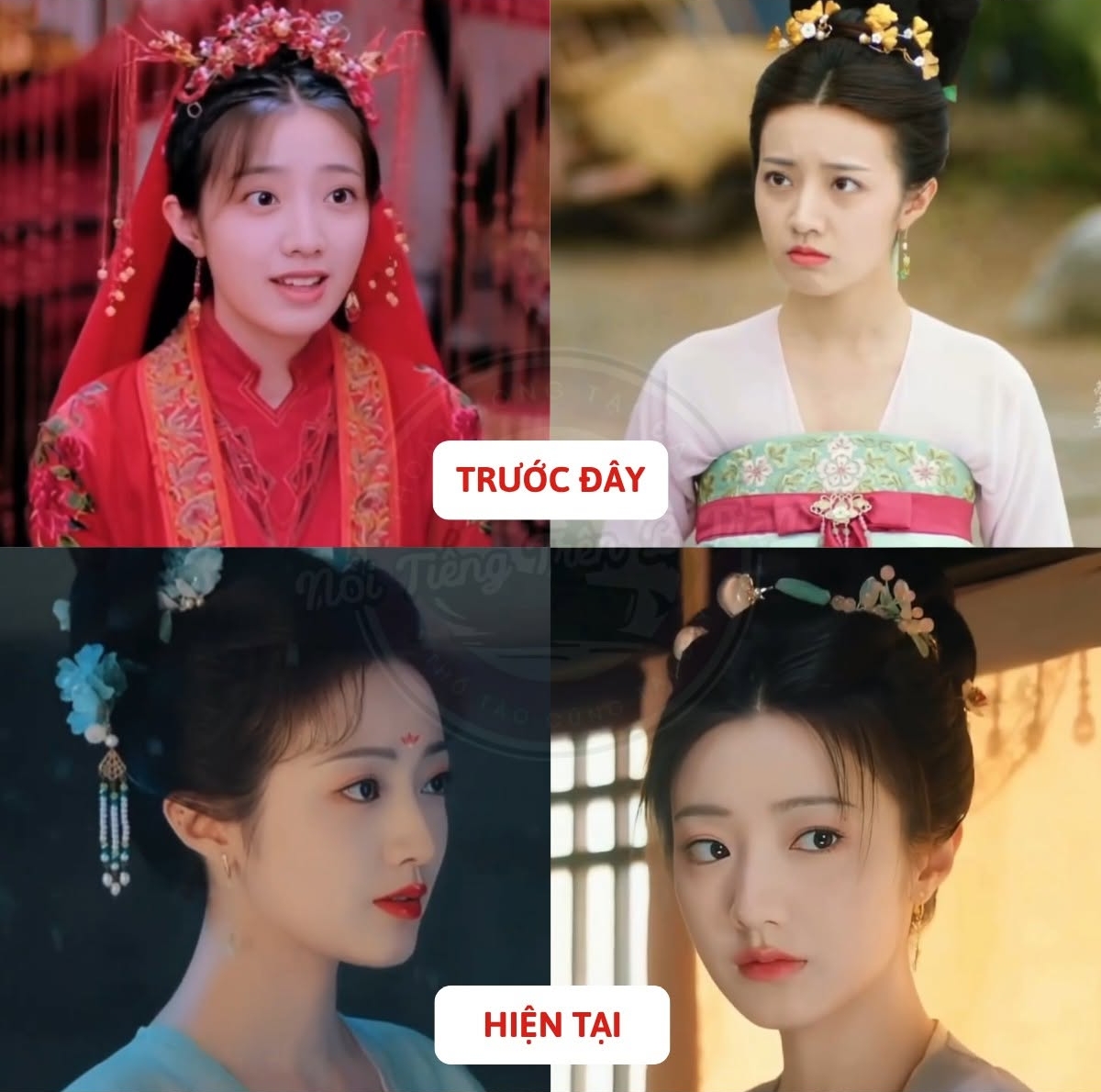 Hoàng Nghệ thăng hạng nhan sắc rõ rệt (ảnh: fanpage Nổi Tiếng Trên B Trạm)