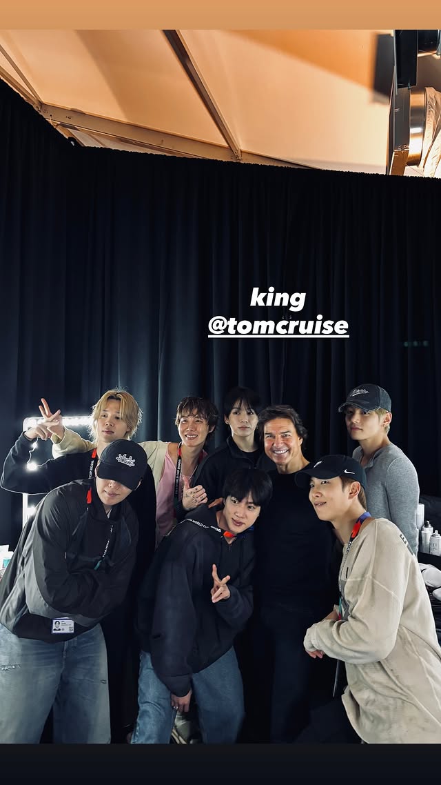 RM gọi Tom Cruise là