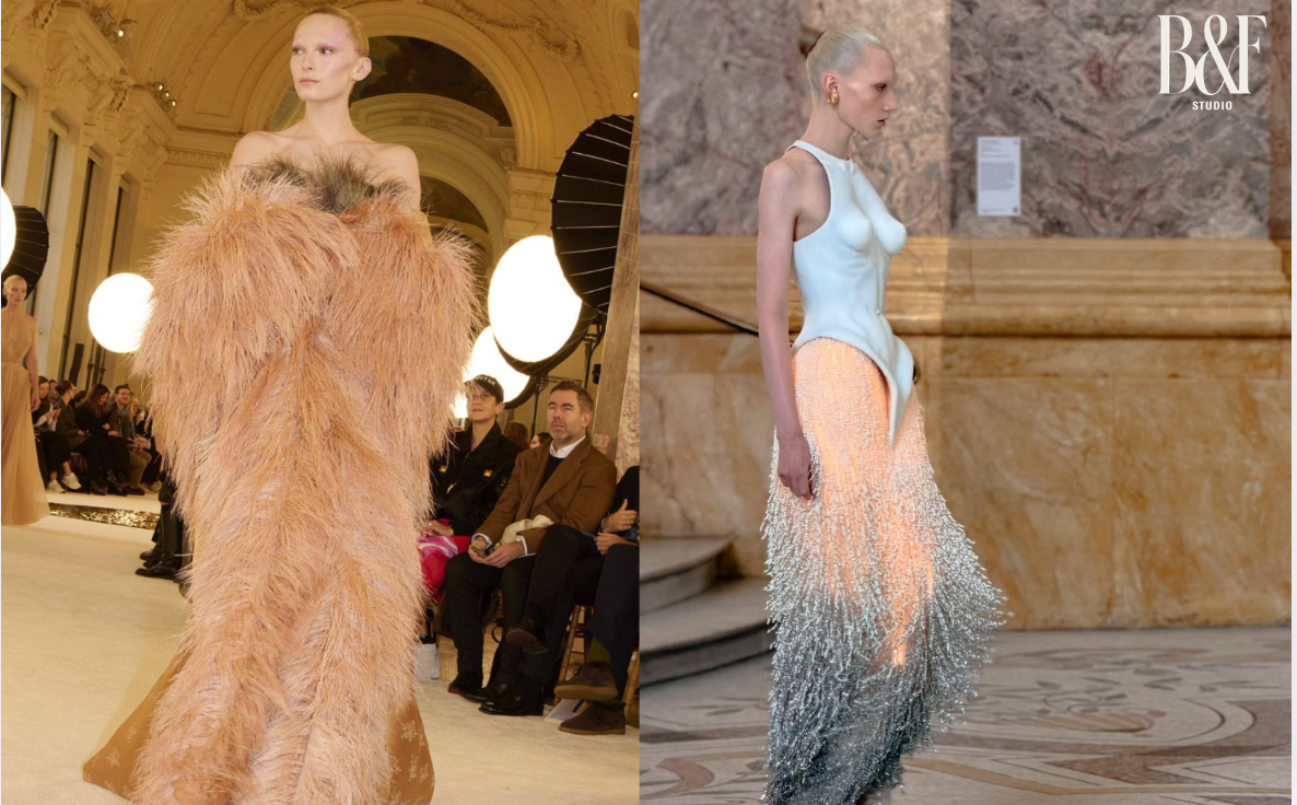 Sở dĩ có sự nhầm lẫn này bởi cả Alex và Ivy đều từng để layout tóc búi khi catwalk cho thương hiệu Schiaparelli. Thêm và đó, thần thái cũng như cấu trúc khuôn mặt, màu tóc của cả 2 mỹ nhân đều khá tương đồng.