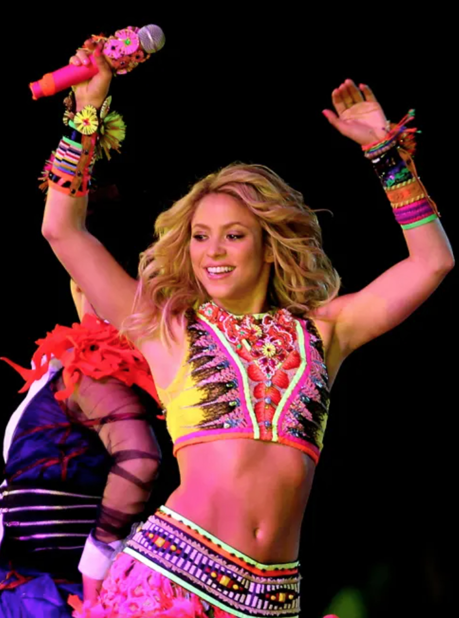  Nhan sắc của Shakira ở tuổi 33.