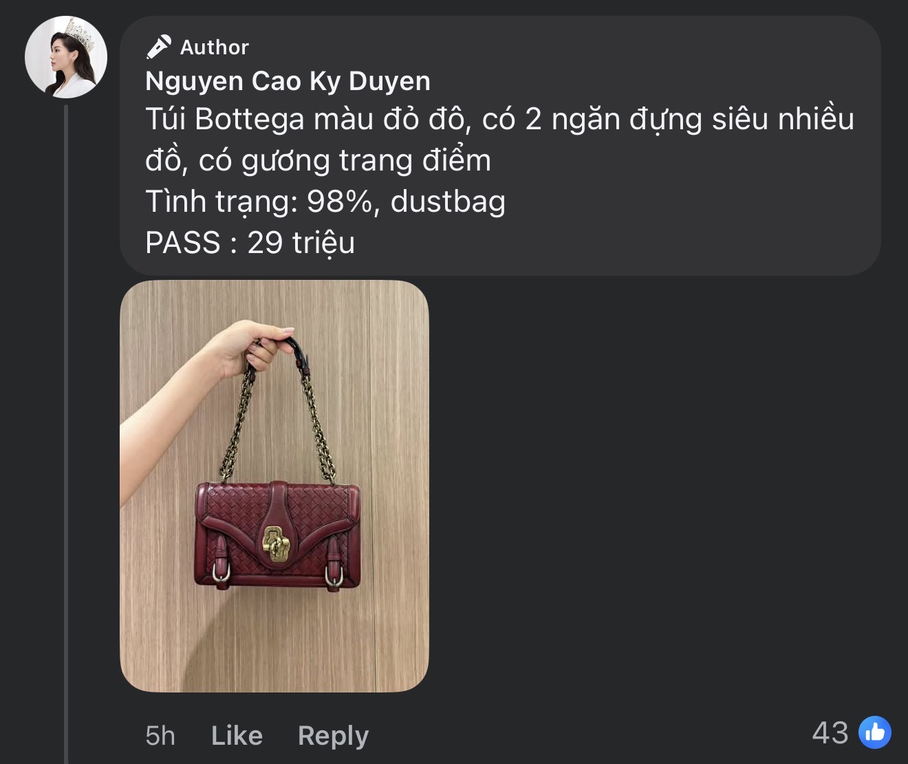 Gu thời trang ngày càng tối giản, những thiết kế nhiều chi tiết như City Knot dù đến từ Bottega Veneta cũng không còn phù hợp với Kỳ Duyên.