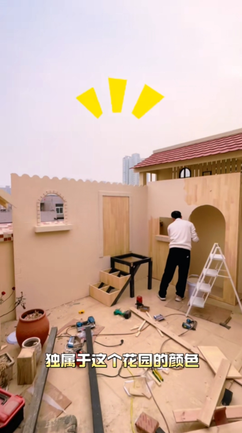 Sân thượng 20m² qua tay