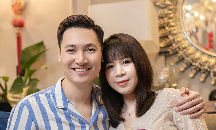 Đến nay, cặp đôi đã có 3 người con gồm 2 trai, 1 gái. Ảnh: FBNV