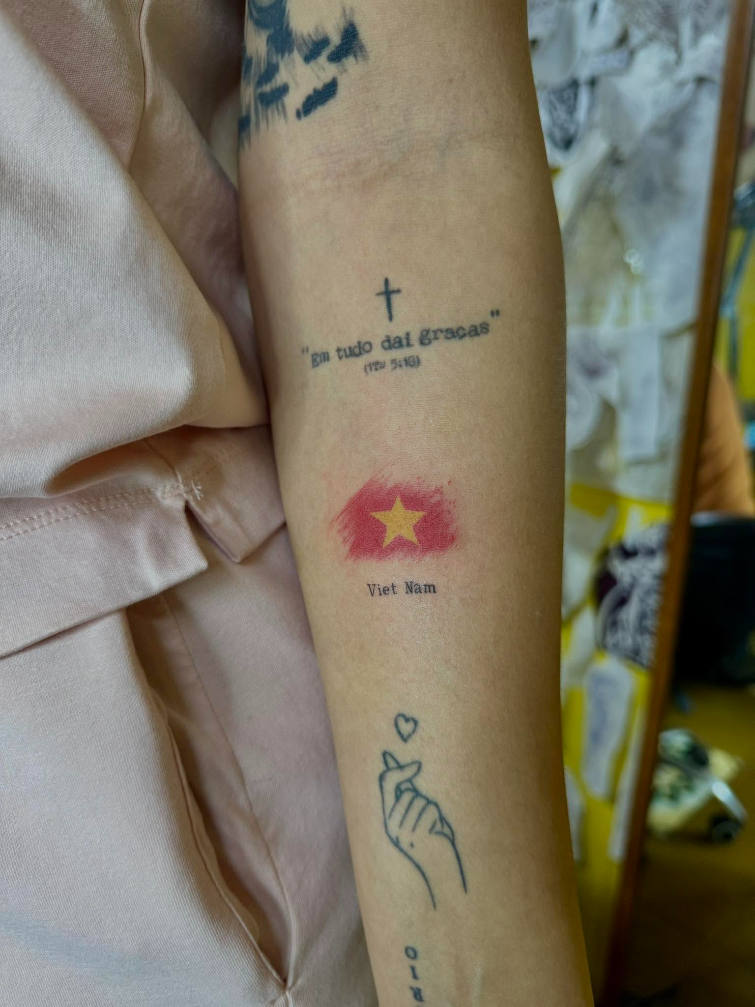 Hình xăm đặc biệt của Lais Machado