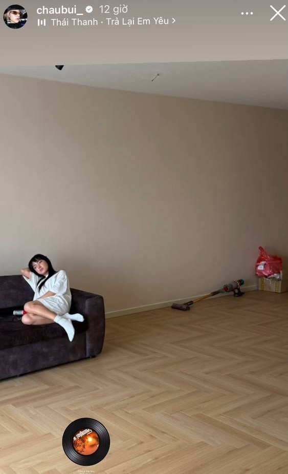 Châu Bùi cập nhật tình trạng mới sau khi rời khỏi tổ ấm chung với Binz