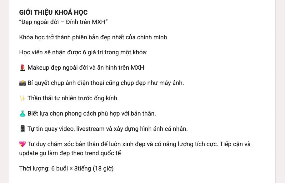 Sĩ Thanh mở lớp dạy trang điểm học phí 50 triệu gây tranh cãi
