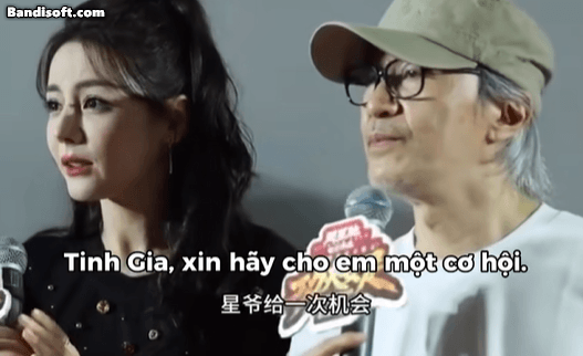 Những lời bày tỏ của nữ fan hâm mộ khiến Châu Tinh Trì rất xúc động.