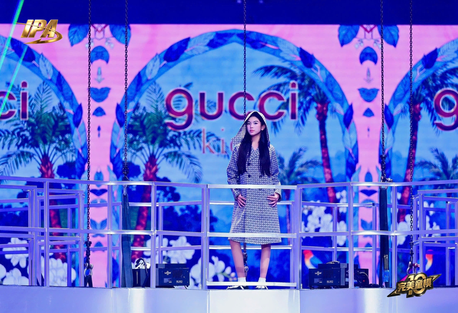 Ella Bùi: Mẫu nhí Việt đảm nhiệm vị trí vedette toả sáng rực rỡ tại show Gucci Kids Thành Đô