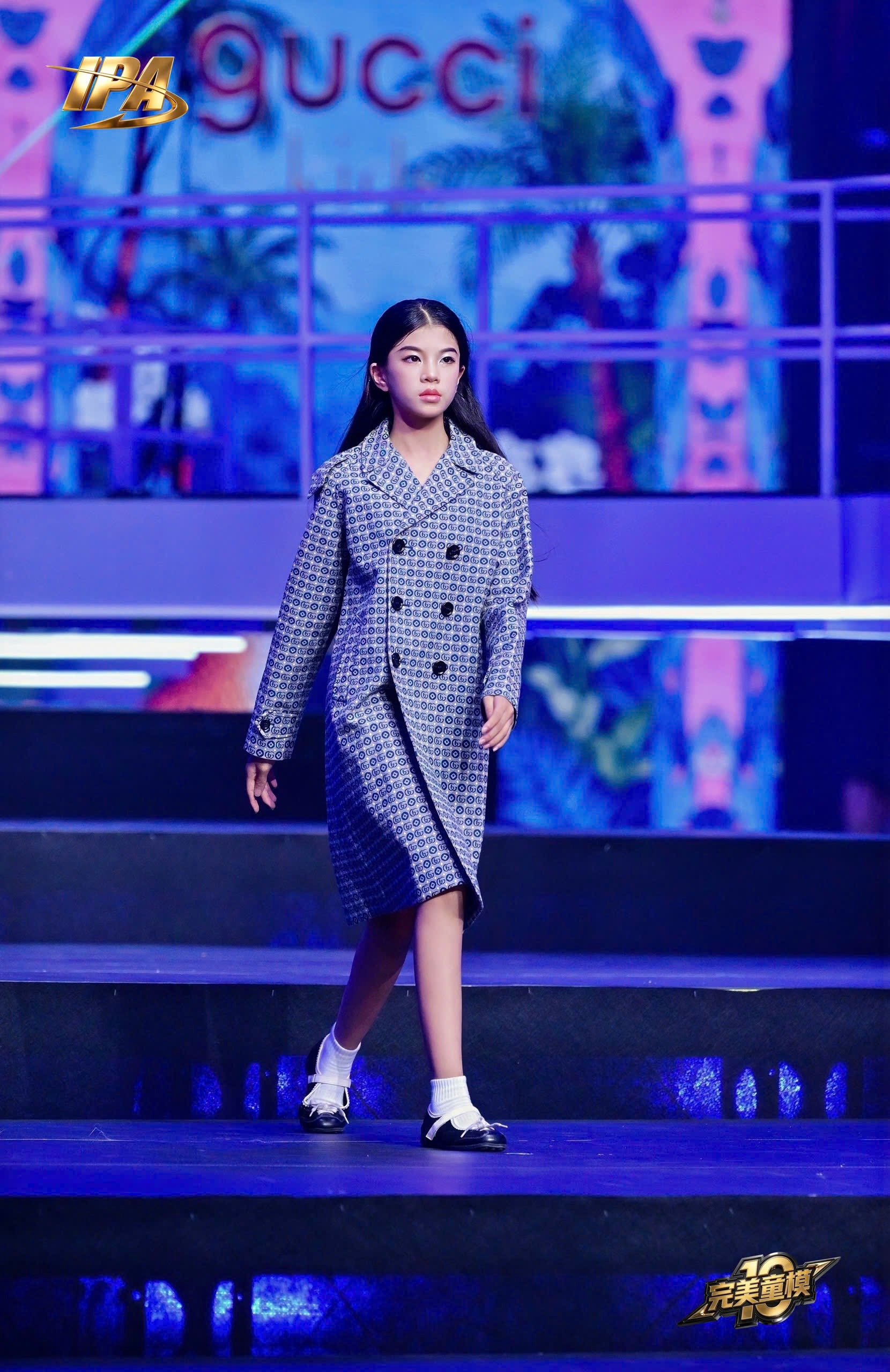 Ella Bùi: Mẫu nhí Việt đảm nhiệm vị trí vedette toả sáng rực rỡ tại show Gucci Kids Thành Đô