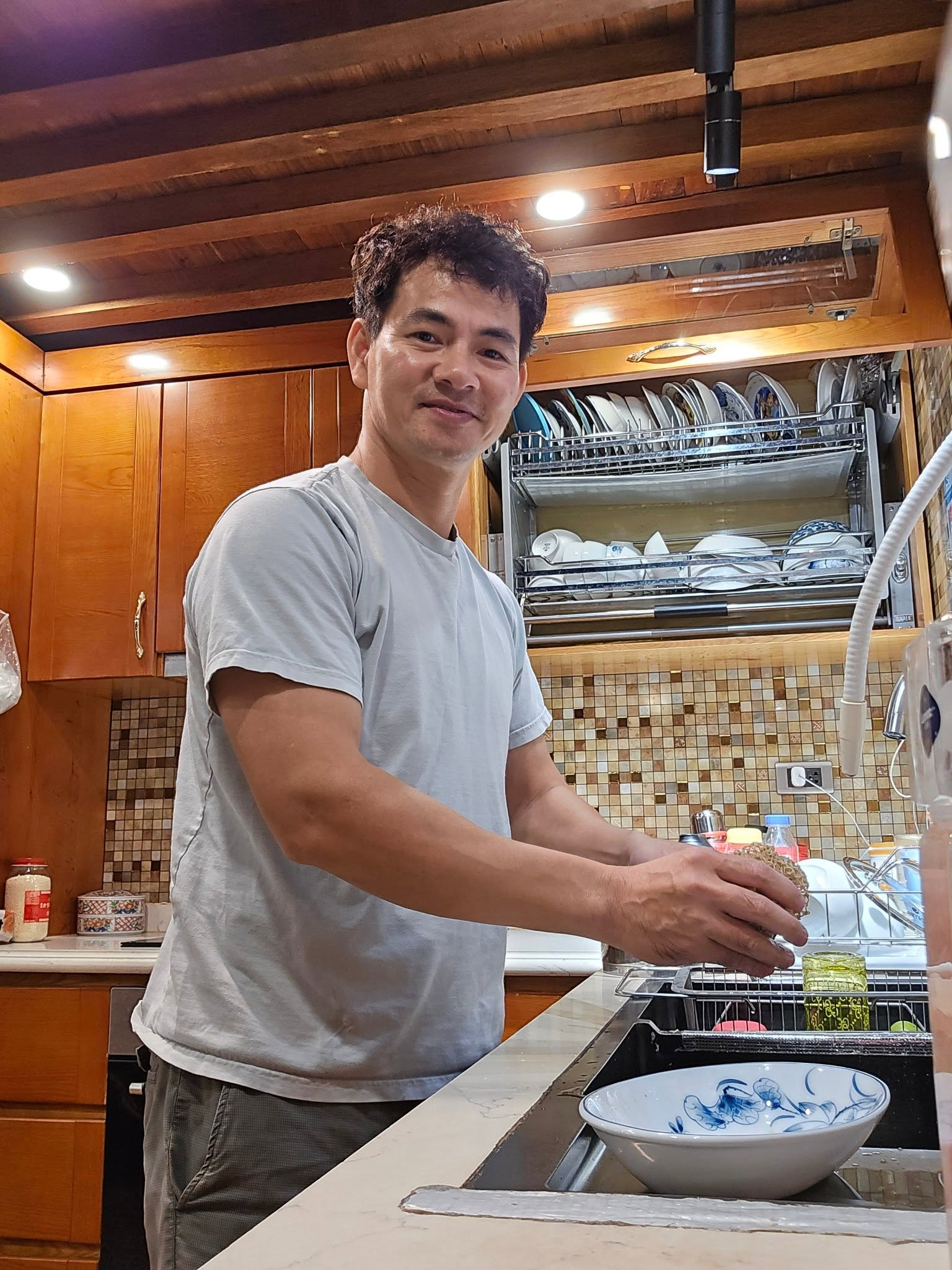 Bên trong căn bếp nhà Cục trưởng Xuân Bắc