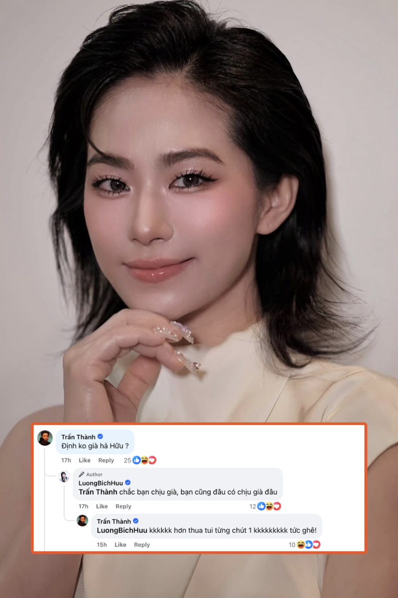 Trấn Thành công nhận Lương Bích Hữu quá trẻ.