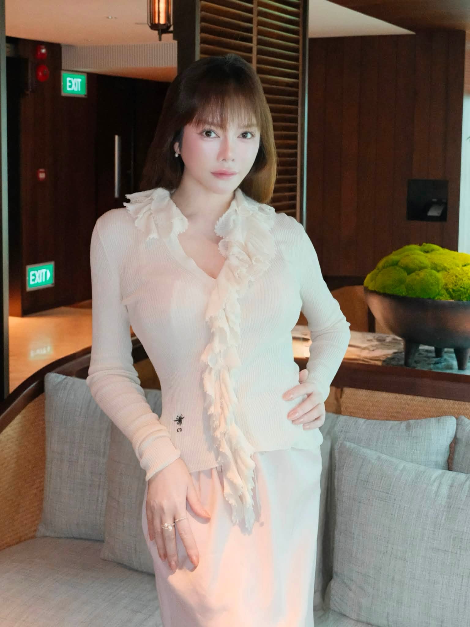 Bên cạnh hoạt động nghệ thuật, Lý Nhã Kỳ còn lấn sân sang kinh doanh và tham gia nhiều lĩnh vực khác. Ảnh: FBNV