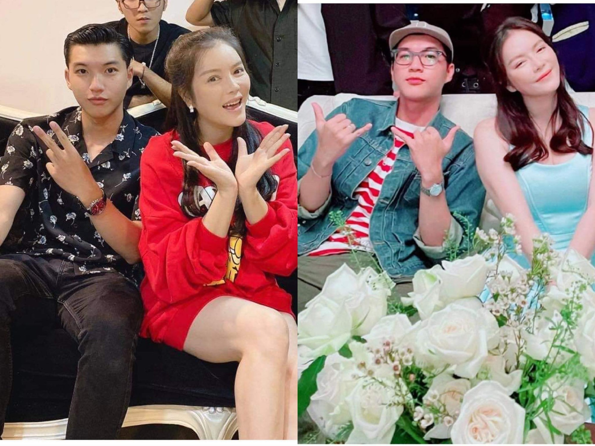 Lý Nhã Kỳ và HIEUTHUHAI có mối quan hệ thân thiết. Ảnh: FBNV
