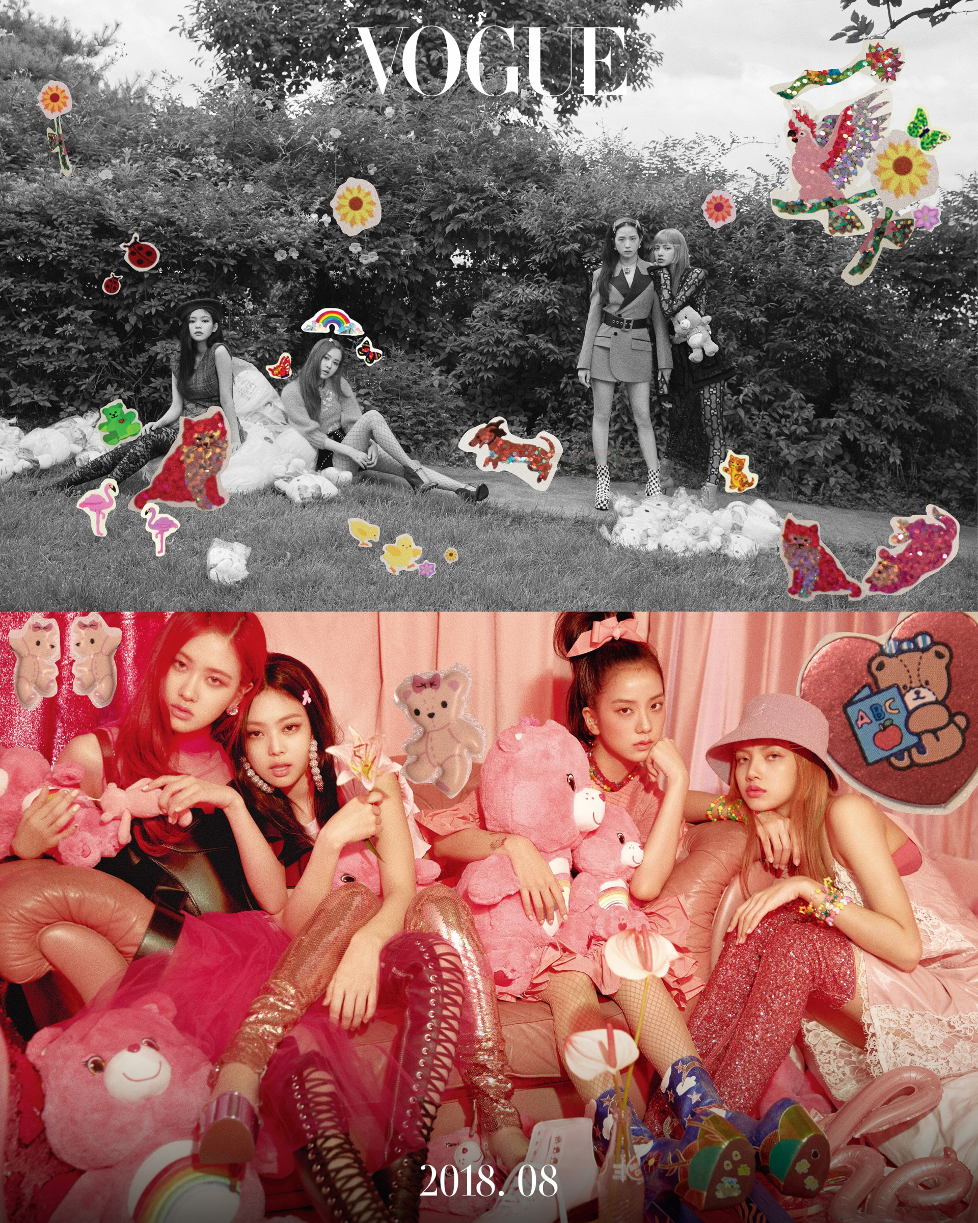 BLACKPINK - Vogue Korea 08/2018