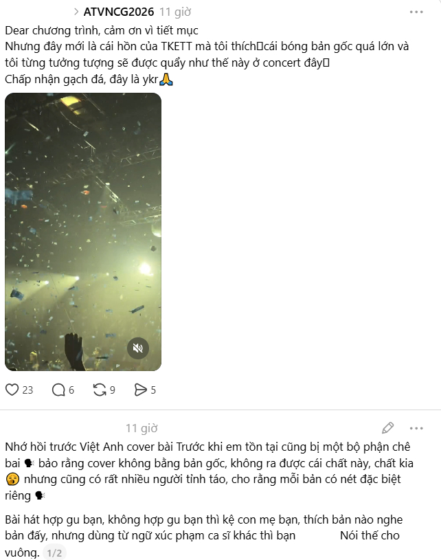 Bài hát khổ nhất Việt Nam: Bị bản cover gấp 5 lần lượt xem, nay thành trung tâm tranh cãi vì show Chông Gai