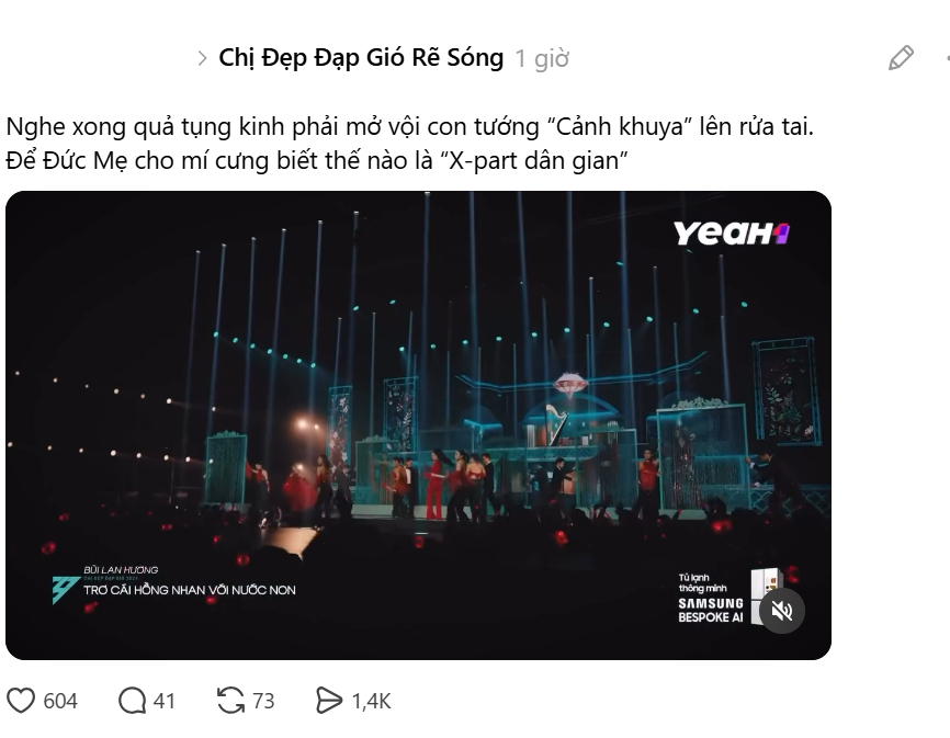 Bài viết về tiết mục Từ Chối Nhẹ Nhàng Thôi đang nhận được lượng tương tác cao trên mạng xã hội