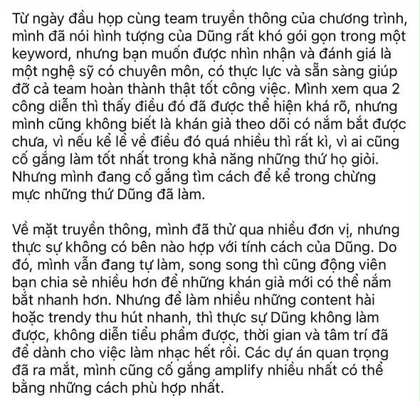 Khánh Linh lên tiếng khi nhận được góp ý về cách làm truyền thông trong hội nhóm fan của Hoàng Dũng