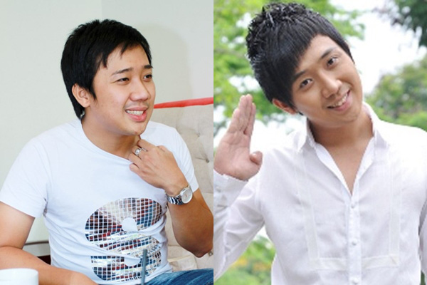 Ở những ngày đầu bước vào showbiz, anh sở hữu gương mặt tròn, làn da đen nhẻm. Ảnh: Tổng hợp