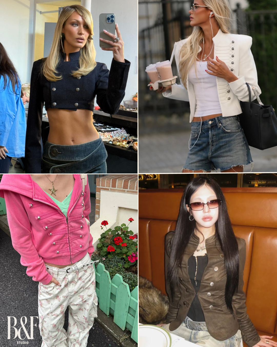 Napoleon Jacket - chiếc áo tâm điểm của 2026 đang gây nghiện vì quyền năng biến người mặc thành